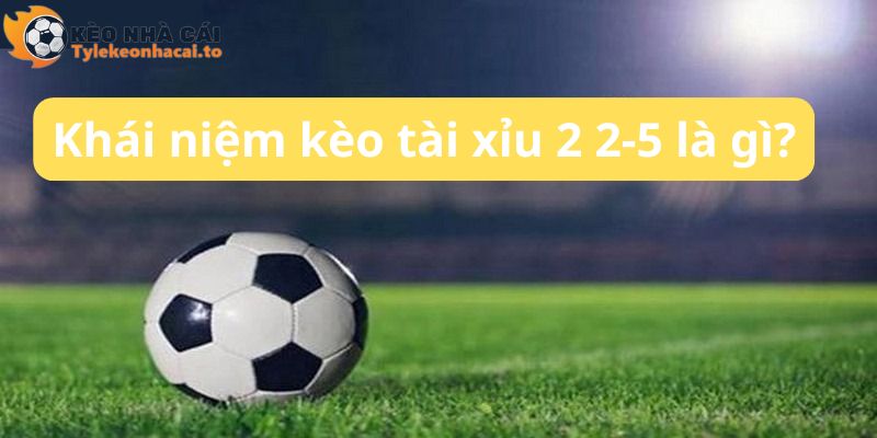 Khái niệm về kèo tài xỉu 2-2.5